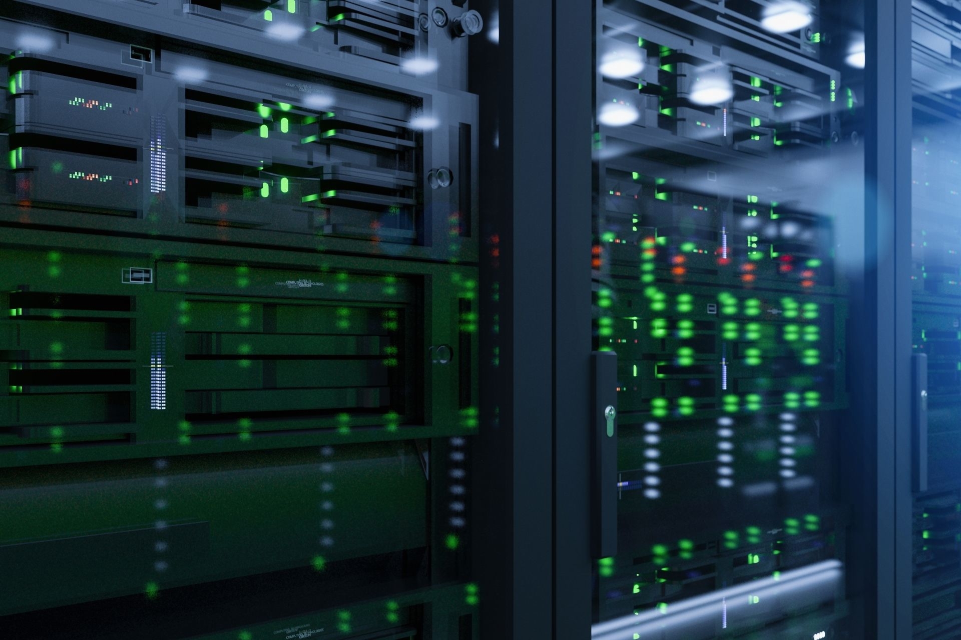 How does the use of wavelength division multiplexing impact the capacity of fiber connections between nodes?